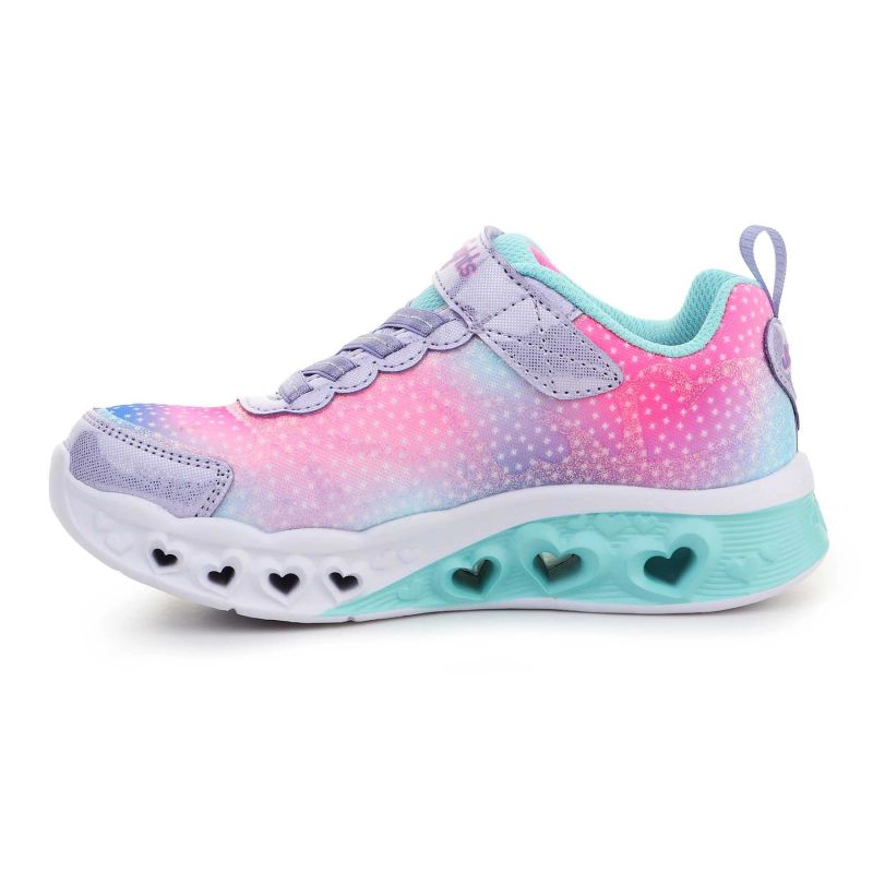 Skechers S Lights Flutter Heart Lights Jr 302315-LVMT Cipő - Sportmania.hu