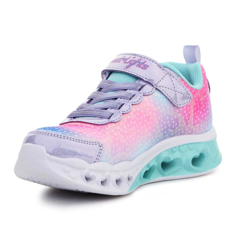 Skechers S Lights Flutter Heart Lights Jr 302315-LVMT Cipő - Sportmania.hu