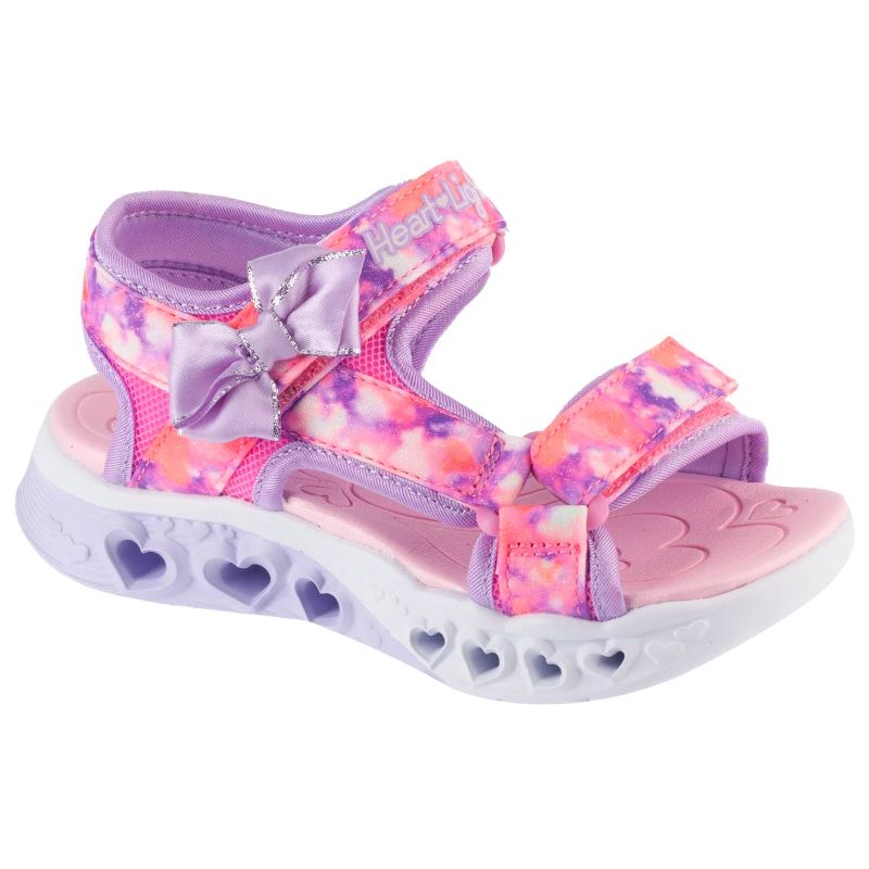 Skechers S-Lights: Flutter Hearts Sandal - Blurry Love Pink gyerek Szandál 303110L-PKLV