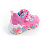 Skechers S Lights LED Children's Sports for Girls with Velcro cipő gyerek