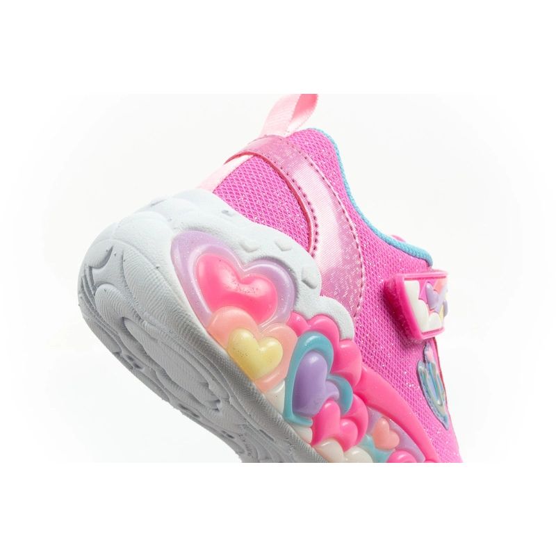 Skechers S Lights LED Children's Sports for Girls with Velcro cipő gyerek