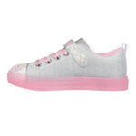 Skechers S Lights Twinkle Sparks Heather Magic Jr Shoes gyerek 314703L-GYPK