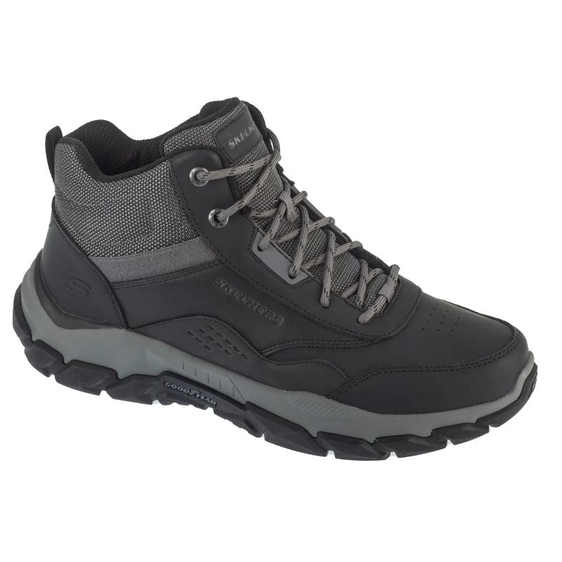 Skechers Santoro – Hopkins Black, fekete utcai cipő 205587-BLK