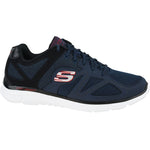 Skechers Satisfaction M Cipő férfi 58350-NVBK