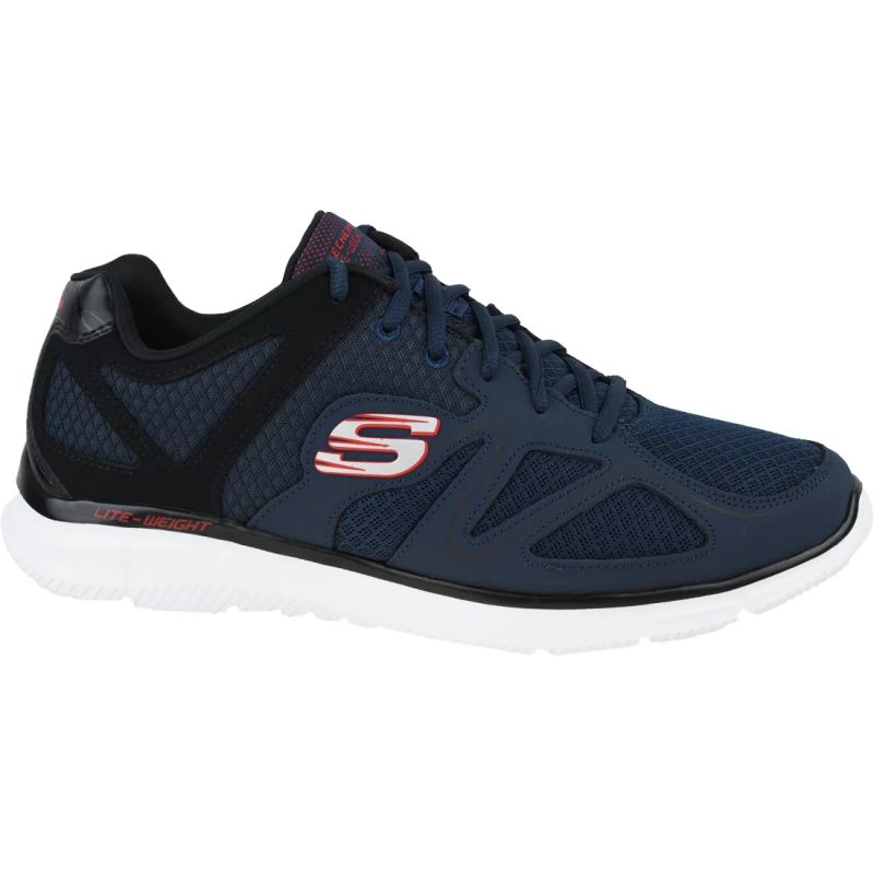 Skechers Satisfaction M Cipő férfi 58350-NVBK
