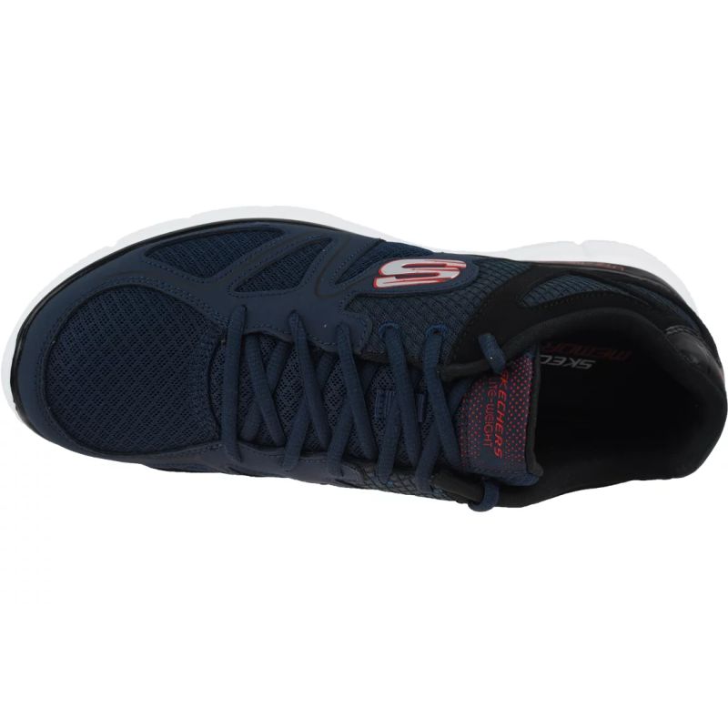 Skechers Satisfaction M Cipő férfi 58350-NVBK