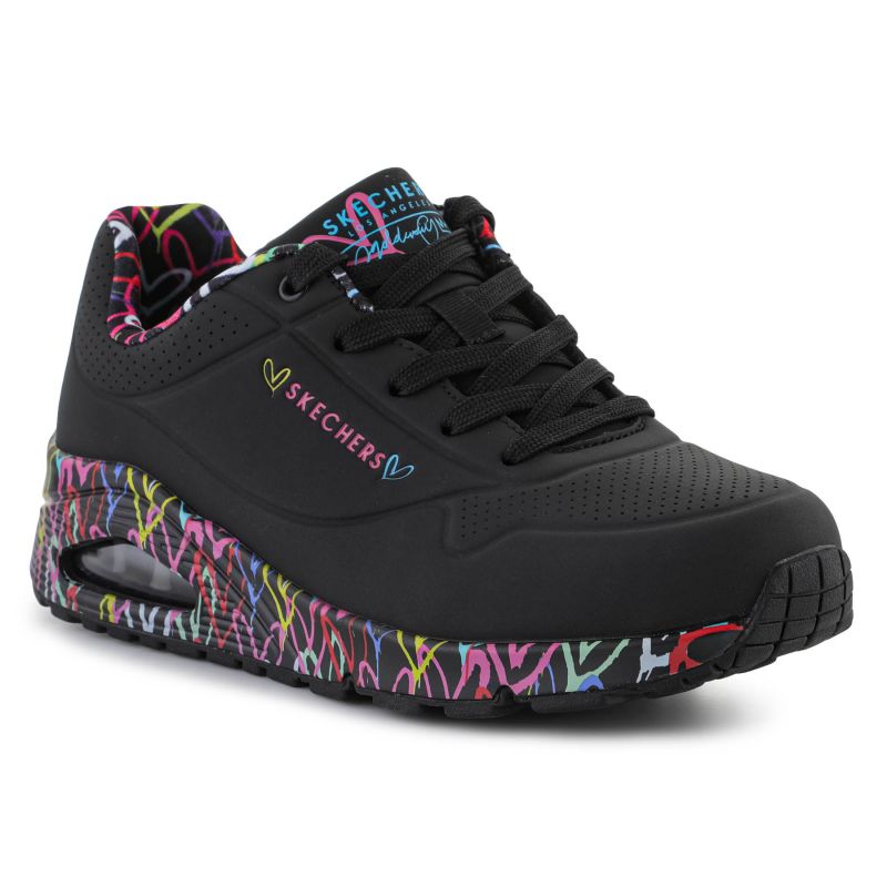 Skechers Shoes Skechers Uno Loving Love W 155506-BBK Utcai cipő - Sportmania.hu