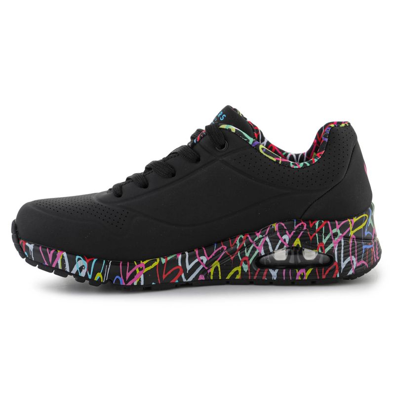 Skechers Shoes Skechers Uno Loving Love W 155506-BBK Utcai cipő - Sportmania.hu