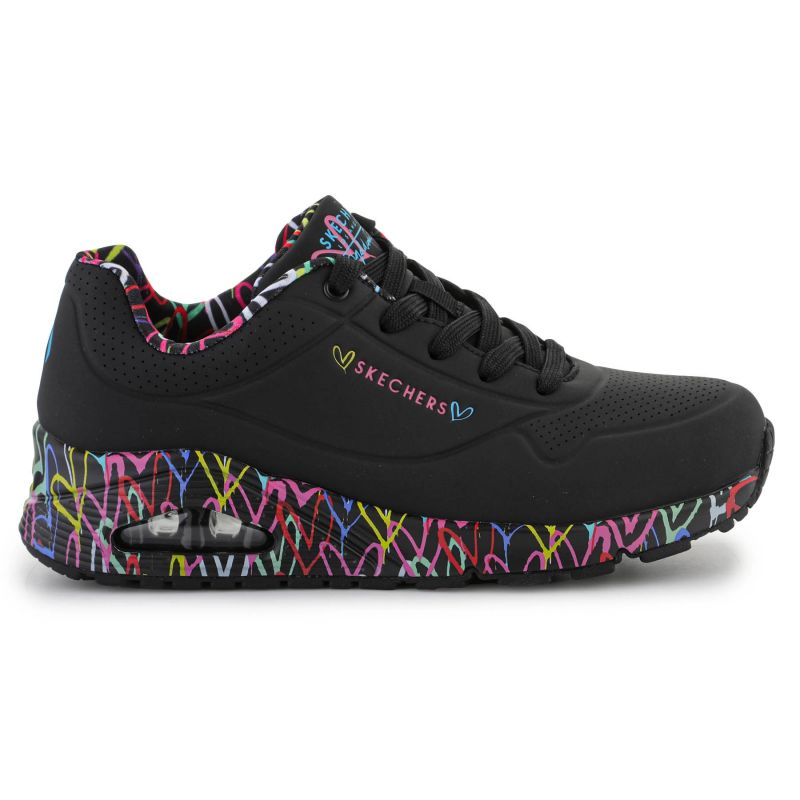 Skechers Shoes Skechers Uno Loving Love W 155506-BBK Utcai cipő - Sportmania.hu