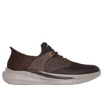 Skechers Slade shoes - Macklin M férfi Túracipő 210890CHOC