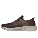 Skechers Slade shoes - Macklin M férfi Túracipő 210890CHOC