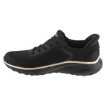 Skechers Slip-Ins: BOBS Sport Squad Chaos – Current Muse Black, utcai cipő, fekete