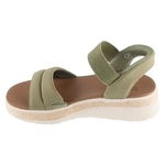 Skechers Slip-Ins: BOBS Sun Ray Green Size zöld utcai cipő 114413-OLV