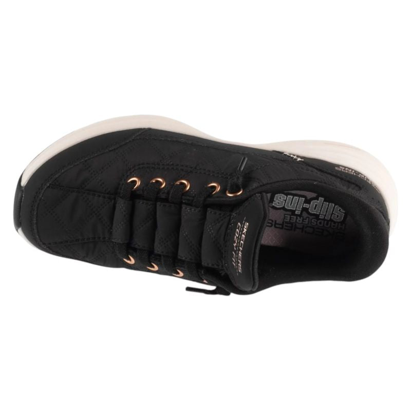 Skechers Slip-ins Contour Foam – Cozy Fit Black, Size utcai cipő, fekete