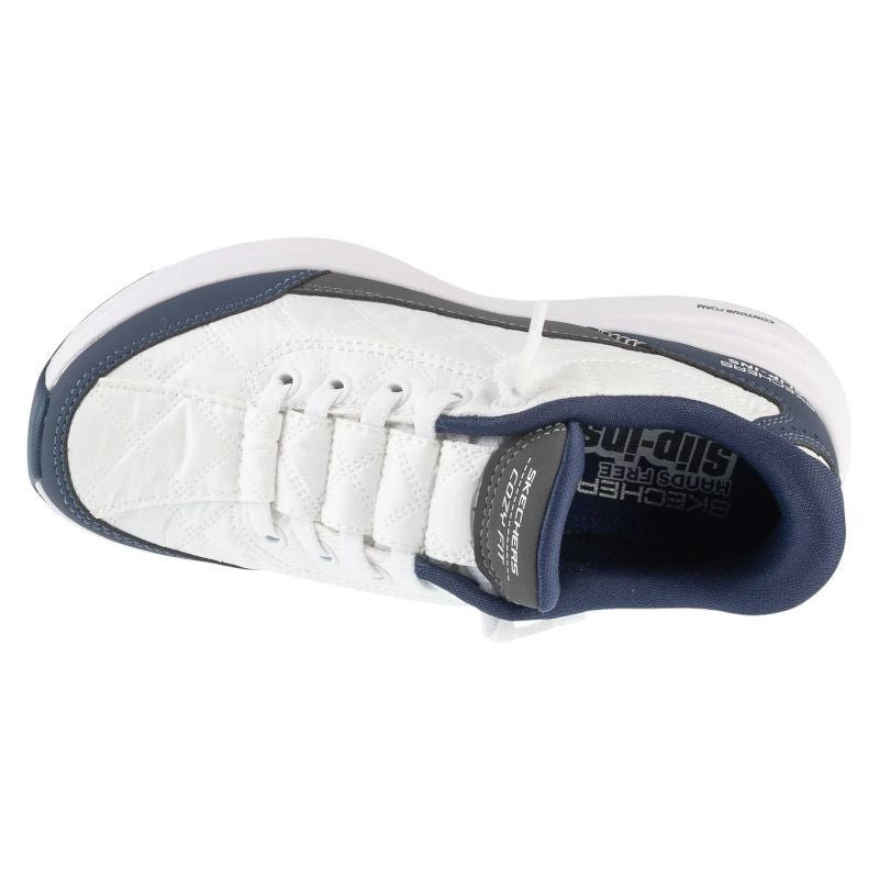Skechers Slip-ins Contour Foam – Cozy Fit utcai cipő, fehér