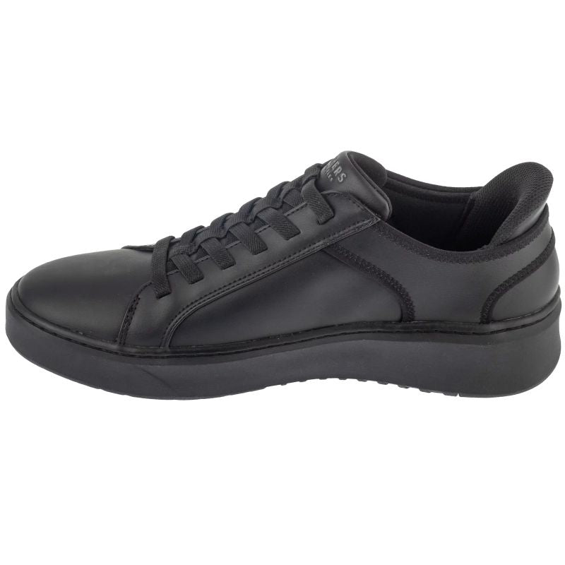 Skechers Slip-Ins Court Break Férfi Utcai Cipő - Fekete 183177-BBK