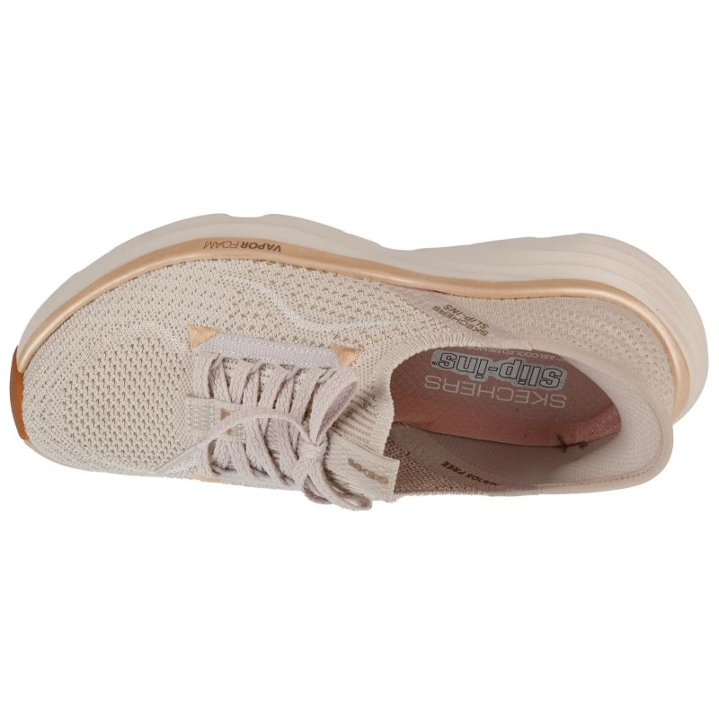 Skechers Slip-Ins D'lux Vapor Női Utcai Cipő - Bézs 150584-NTGD