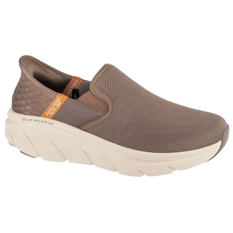 Skechers Slip-ins: D'Lux Walker 2.0 - Reeler Brown Cipő 232463-BRN