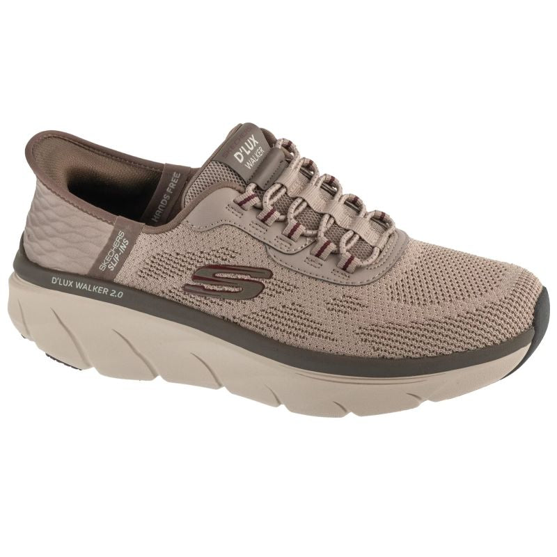 Skechers Slip-ins: D'Lux Walker 2.0 - Rezinate Beige Cipő 232446-TPE