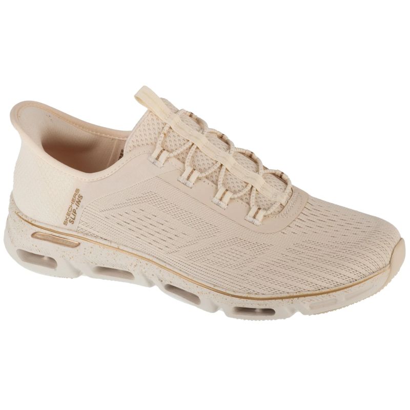 Skechers Slip-Ins Glide-Step Gratify Férfi Utcai Cipő - Bézs 104610-NTGD