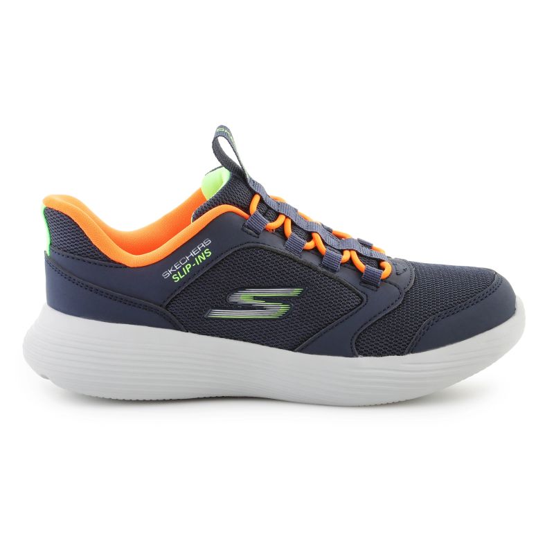Skechers Slip-ins: GO RUN 400 V.2 - Turbo-Brisk NVY/ORNG Cipő gyerek 403899L-NVOR