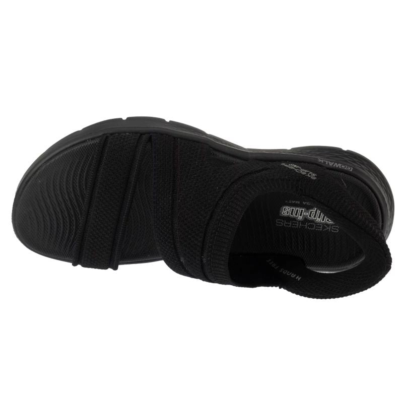 Skechers Slip-Ins: Go Walk Flex Sandal - Enticing Black Szandál 141482-BBK