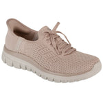Skechers Slip-Ins Graceful First Blush Női Cipő - Púder Rózsaszín 100736-TPE