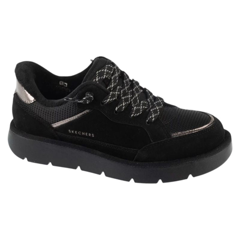 Skechers Slip-ins: Keepsakes Cozy-Street Hiker EZ Black fekete utcai cipő 190196-BBK