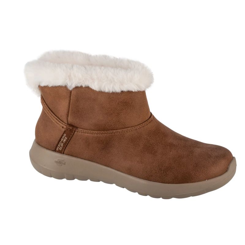 Skechers Slip-Ins On-The-Go Női Utcai Cipő - Barna Kényelmi Modell 144800-CSNT