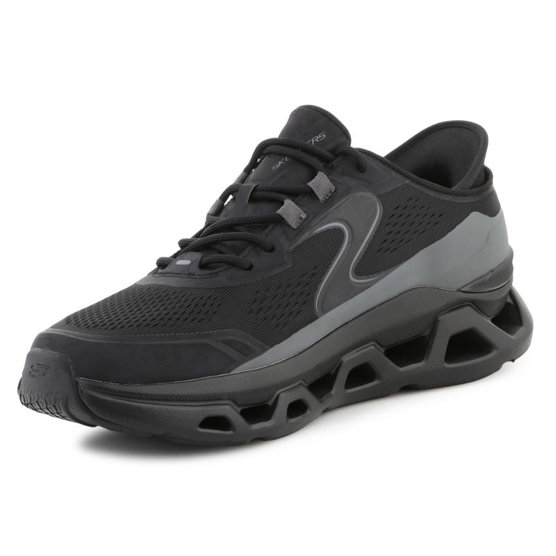 Skechers Slip-ins: Owen - Connell Black Cipő férfi 205625-BLK
