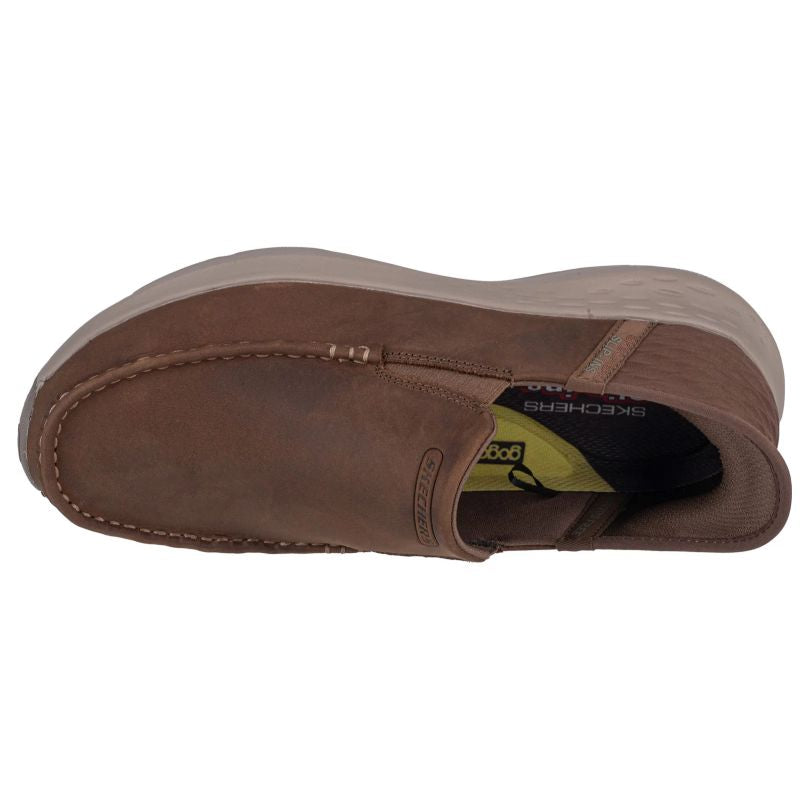 Skechers Slip-Ins Parson - Oswin Brown Cipő 204866-DSRT