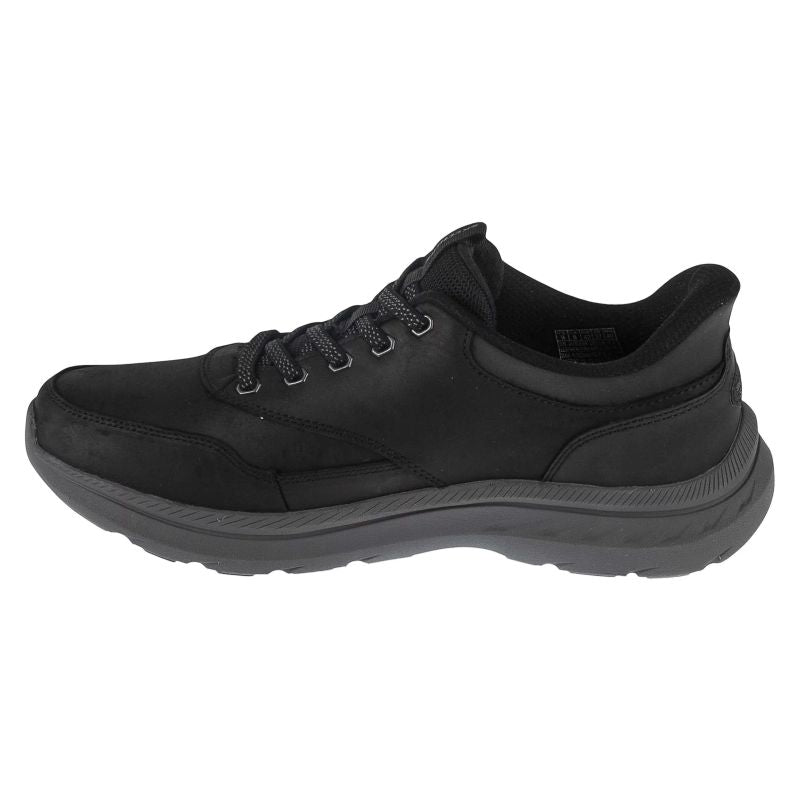 Skechers Slip-Ins: Pollard – Brax Black fekete utcai cipő 205338-BLK