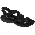 Skechers Slip-Ins Reggae Slim - Fekete Könnyű Utcai Cipő 163460-BBK