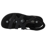 Skechers Slip-Ins Reggae Slim - Fekete Könnyű Utcai Cipő 163460-BBK