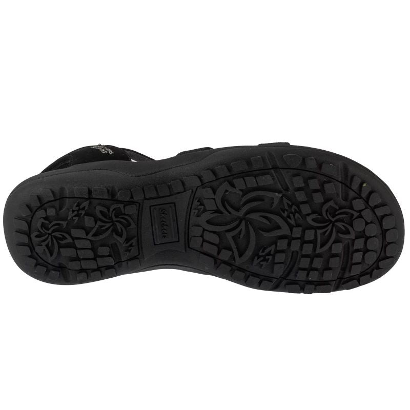 Skechers Slip-Ins Reggae Slim - Fekete Könnyű Utcai Cipő 163460-BBK
