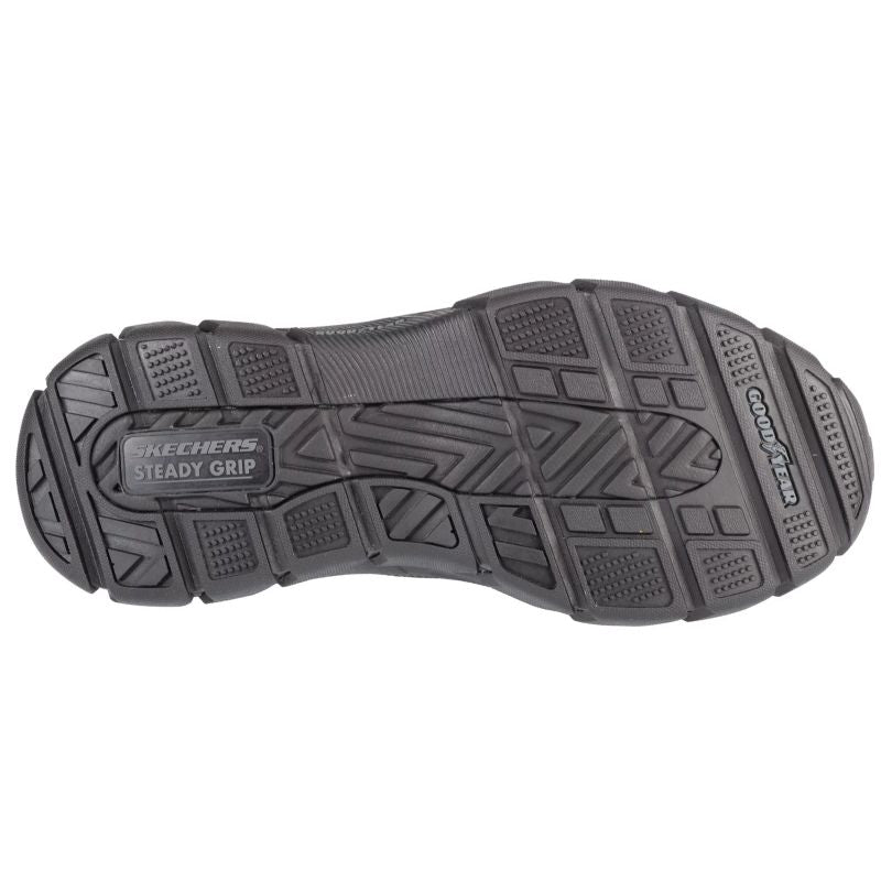 Skechers Slip-Ins Respected Elgin Férfi Slip-On Cipő Fekete 204810-BBK