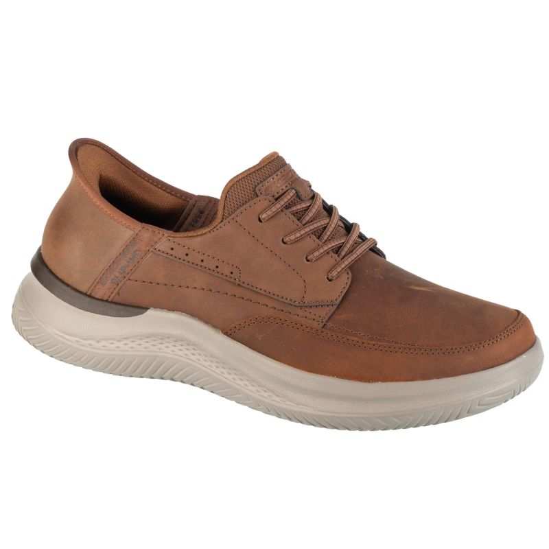Skechers Slip-Ins Rory Férfi Cipő - Barna Kényelmi Modell 205211-CDB