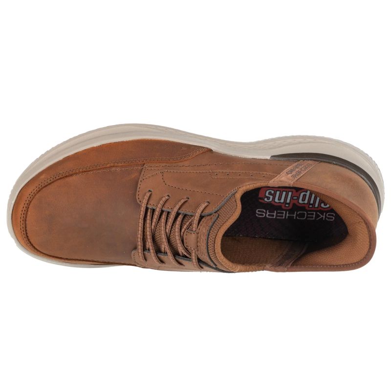 Skechers Slip-Ins Rory Férfi Cipő - Barna Kényelmi Modell 205211-CDB