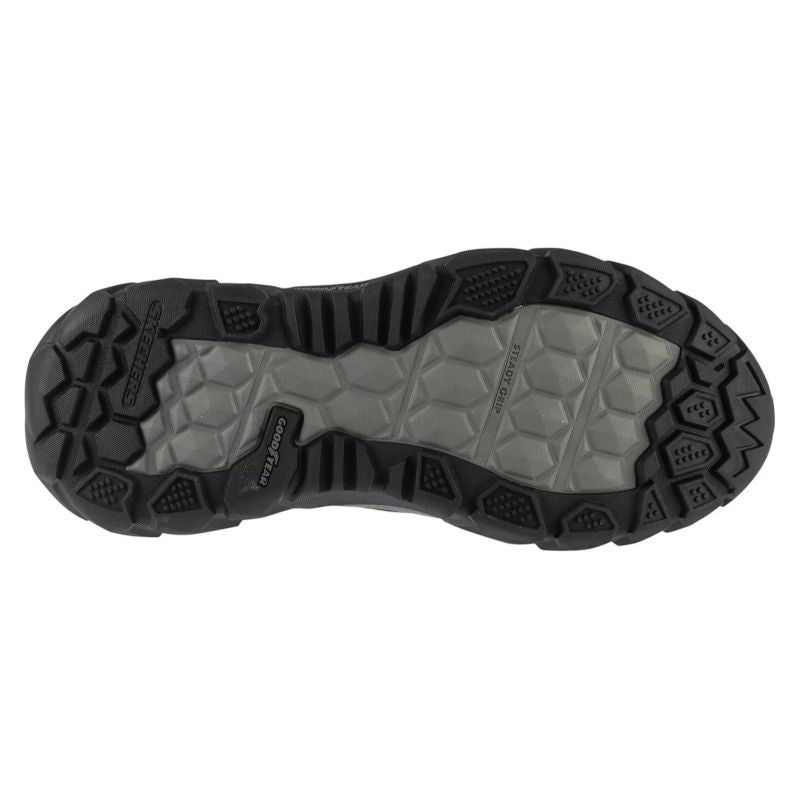 Skechers Slip-Ins: Santoro – Archaic fekete cipő 205680-BLK