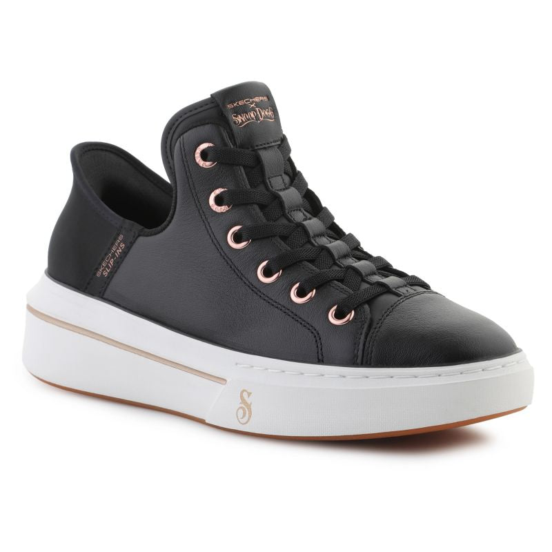 Skechers Slip-Ins: Snoop One - OG Leather W Utcai női 186001-BLK