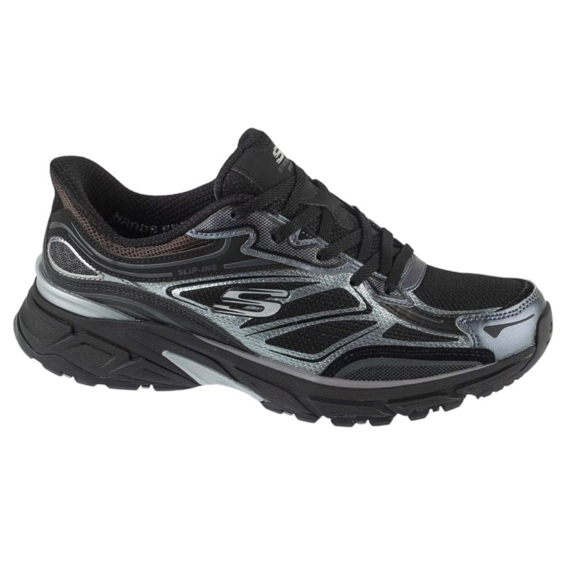 Skechers Slip-Ins: Stamina Sport Black fekete utcai cipő 150710-BLK