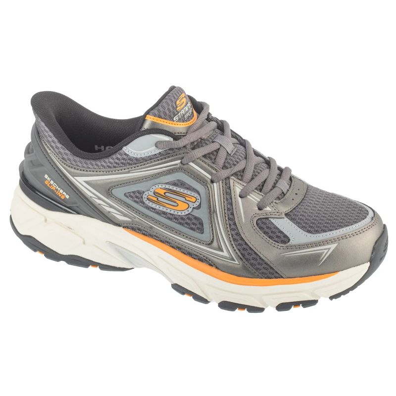 Skechers Slip-Ins: Stamina Sport – Kordae Grey szürke utcai cipő 233156-CCOR
