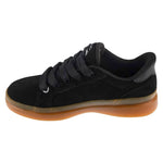 Skechers Slip-Ins Suede Snoop Cupsole Sneaker Black fekete utcai cipő 186100-BKW