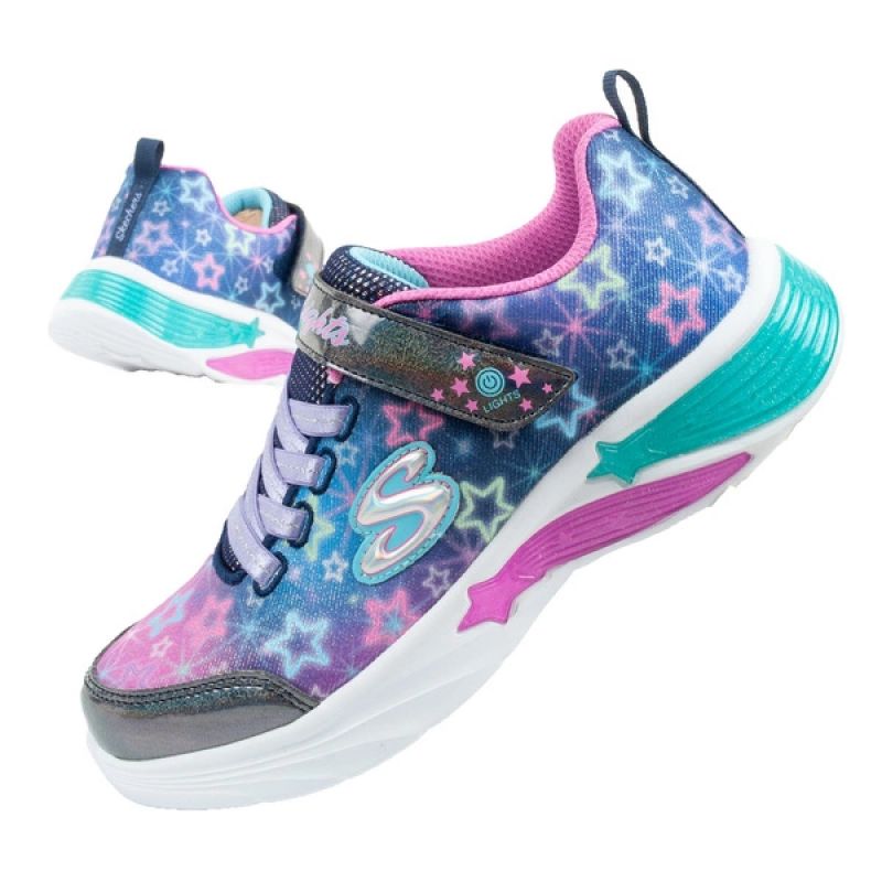 Skechers Star Sparks Jr shoes gyerek utcai cipő 302324L/NVMT