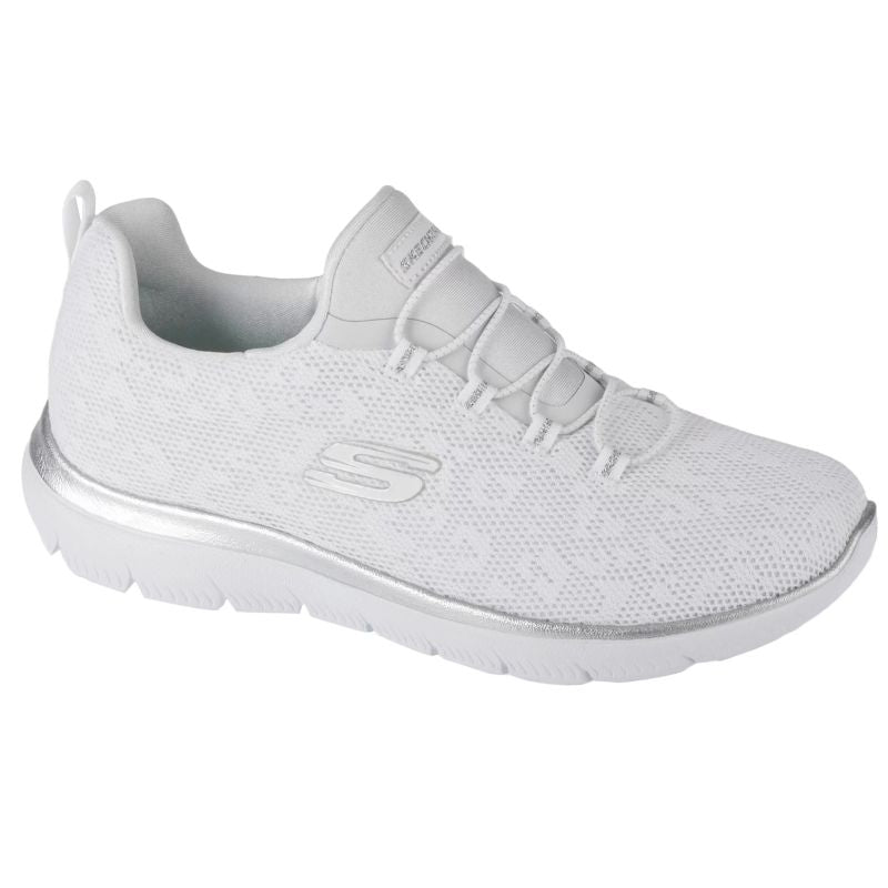 Skechers Summits Leopard Spot Női Utcai Cipő - Fehér 149037-WSL