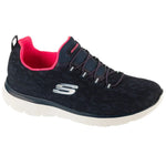 Skechers Summits Női Utcai Cipő - Leopárd Mintás Kék 149037-NVHP