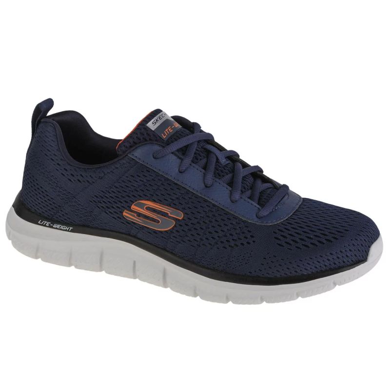 Skechers Track-Moulton Férfi Lifestyle Cipő - Sötétkék 232081-NVOR