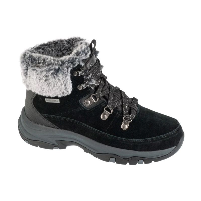 Skechers Trego Snow Worries Férfi Lifestyle Cipő - Fekete 167882-BLK
