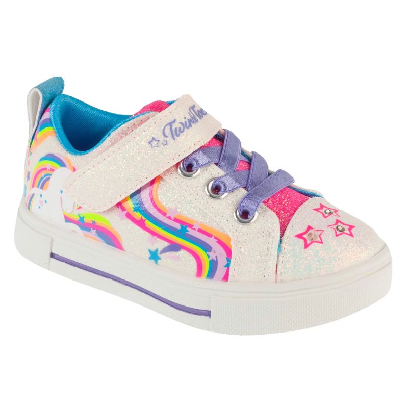 Skechers Twinkle Sparks - Whimsical Shimmer Pink gyerek 314818N-WMLT