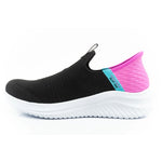 Skechers Ultra Flex Junior Sports SLIP-INS Cipő, gyerek 303800L/BKPK
